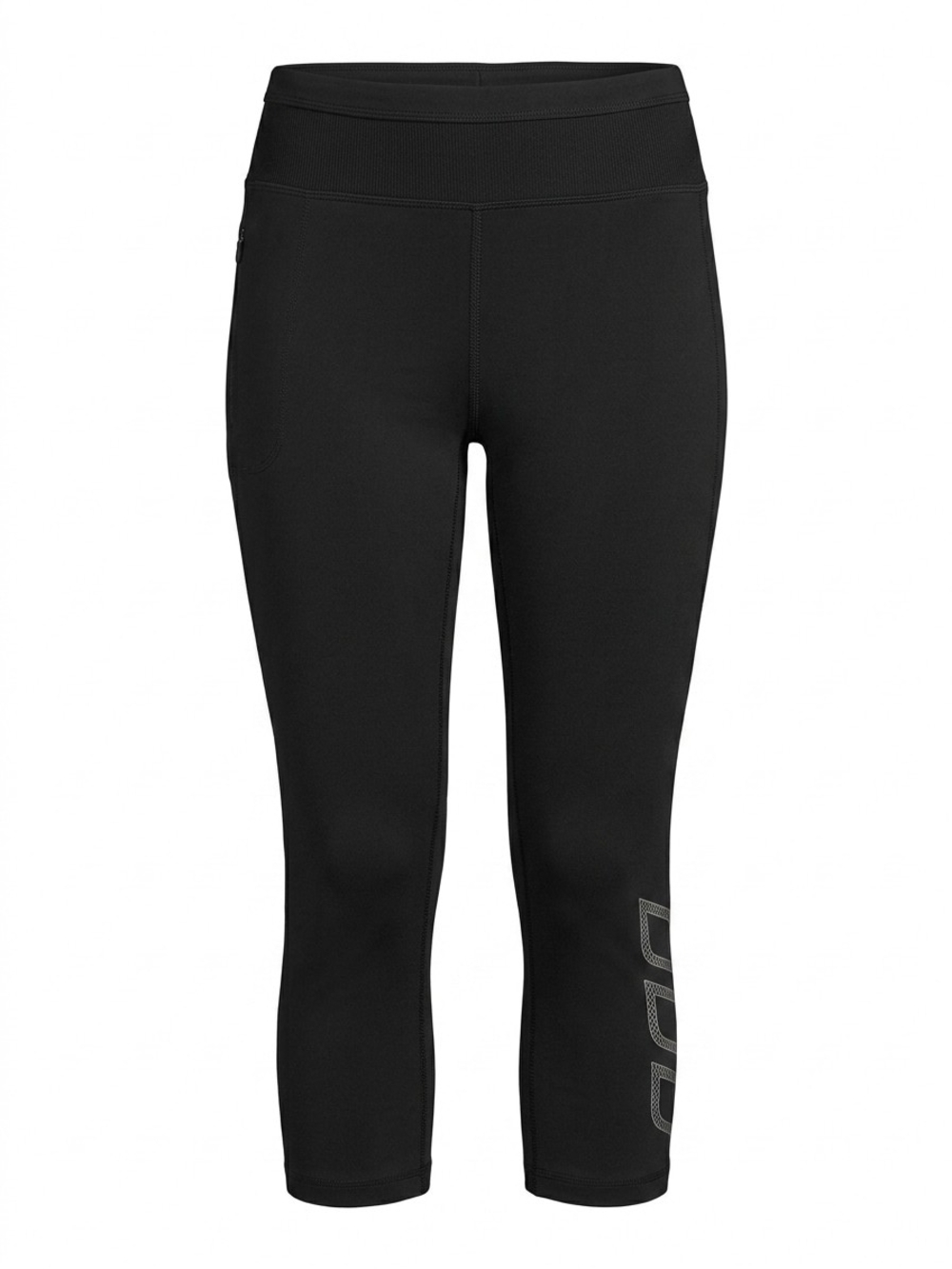 Lorna Jane Black Cropped Performance Leggings